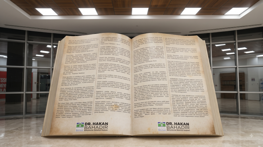 Dev Kitap Mimari Sanat Enstalasyonu